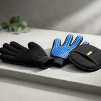 PawGroom Ultimate Kit — grooming glove and furniture remover together