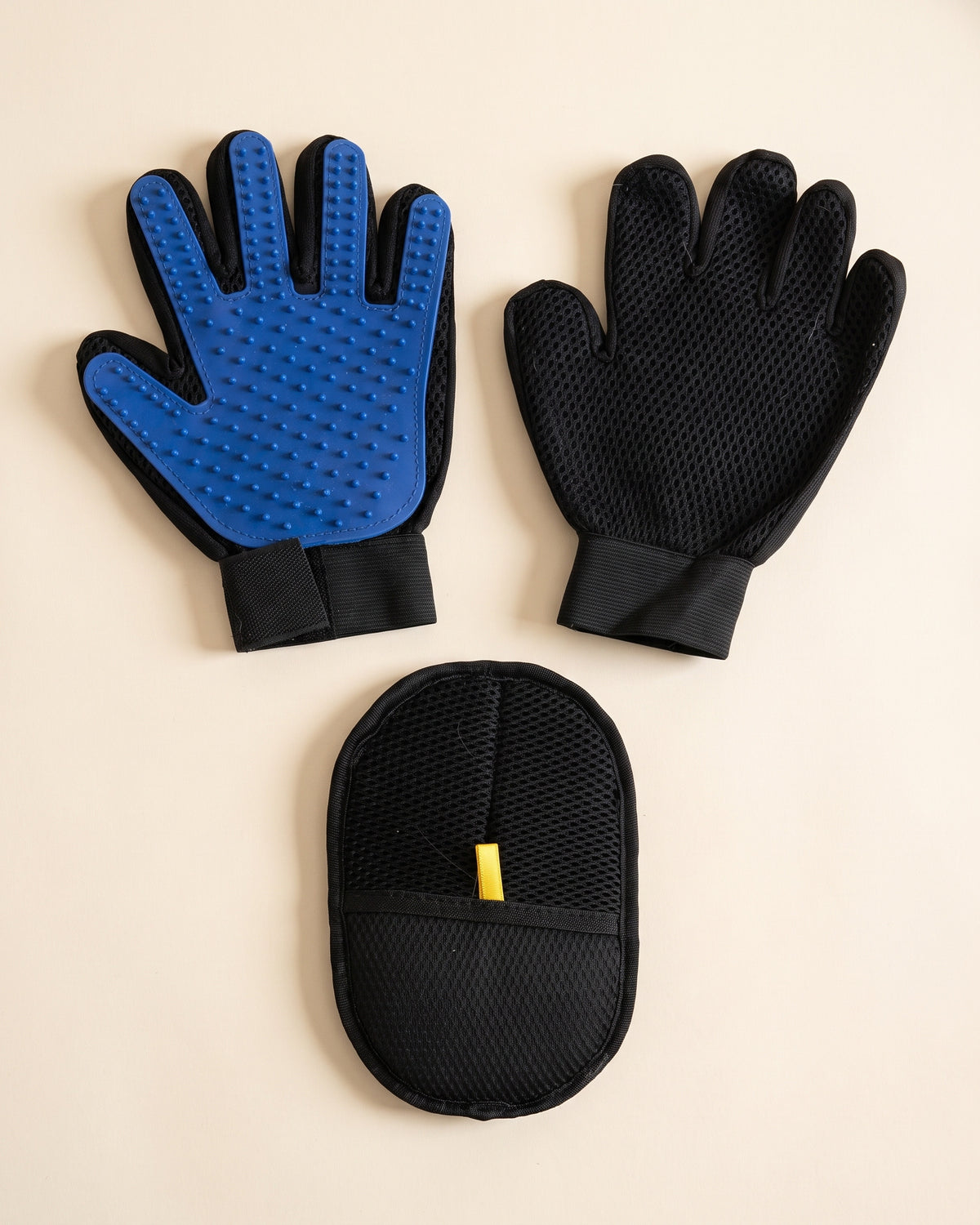 PawGroom 2-Step Shedding Kit — pair of grooming gloves and furniture mitt